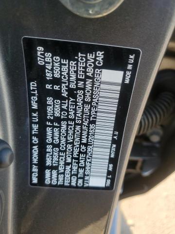 2020 HONDA CIVIC LX - SHHFK7H35LU201635