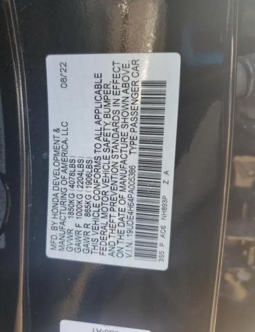 2023 ACURA INTEGRA A- - 19UDE4H64PA005386