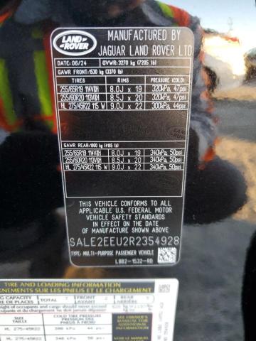 2024 LAND ROVER DEFENDER 1 - SALE2EEU2R2354928