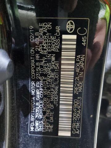 2020 TOYOTA COROLLA LE #3265254986