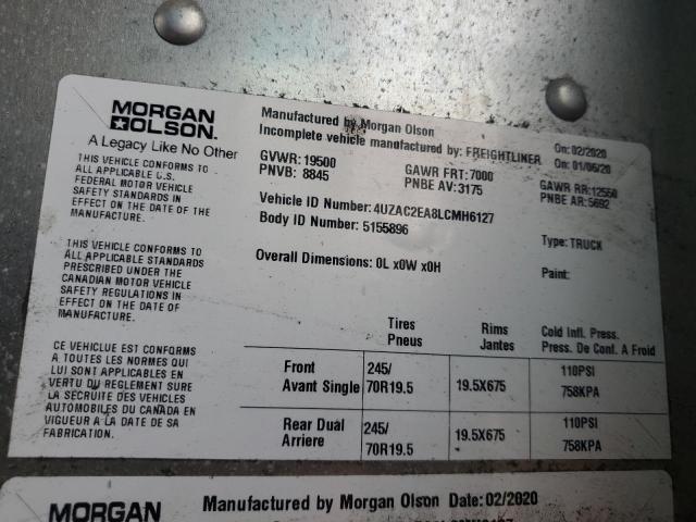 2020 FREIGHTLINER CHASSIS M #3304487437