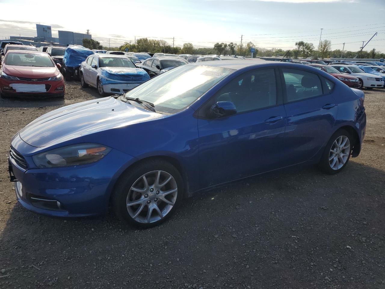 Lot #3283812420 2013 DODGE DART SXT
