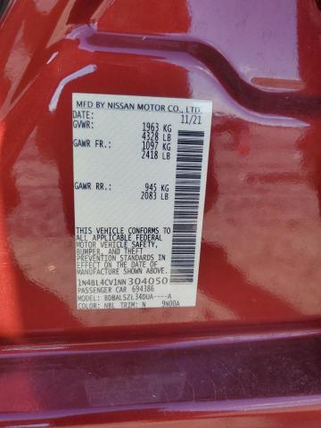 2022 NISSAN ALTIMA SR - 1N4BL4CV1NN304050