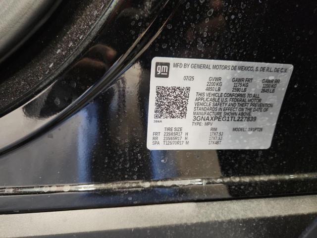2026 CHEVROLET EQUINOX LT 3GNAXPEG1TL227839