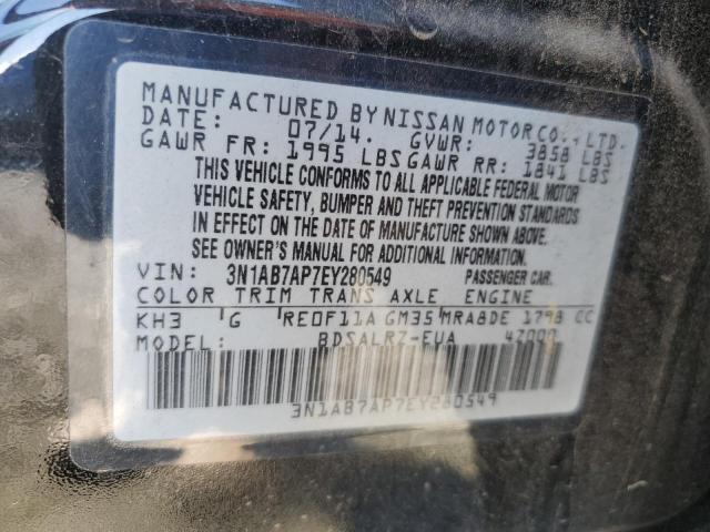 2014 NISSAN SENTRA S #3279579248