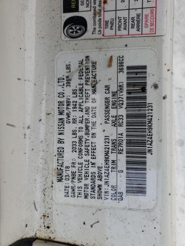 2019 NISSAN 370Z BASE #3301767413