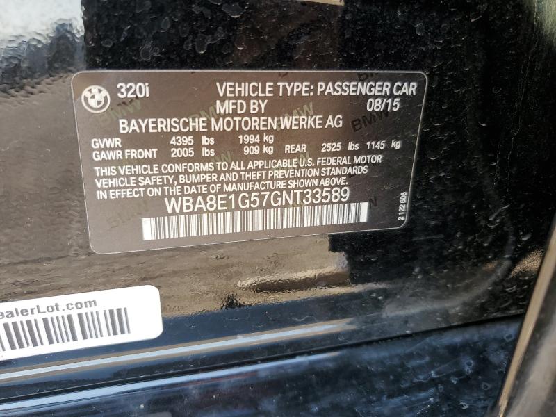 2016 BMW 320 I #3305726766