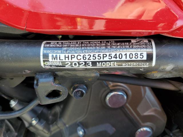 2023 HONDA CBR500 RA MLHPC6255P5401085