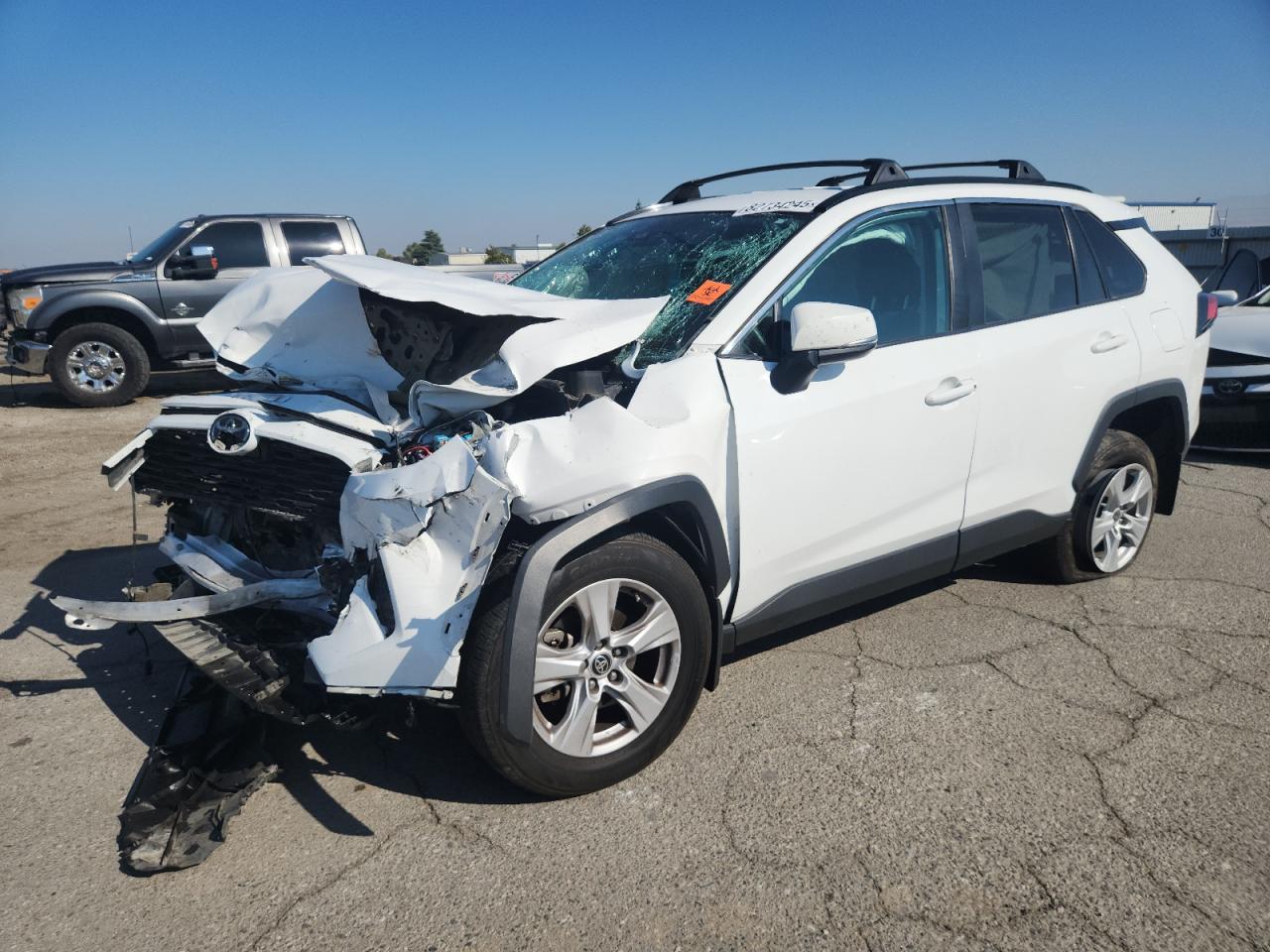 Lot #3302929630 2021 TOYOTA RAV4 XLE