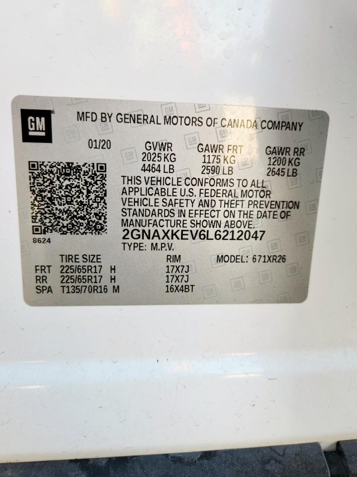 CHEVROLET EQUINOX LT