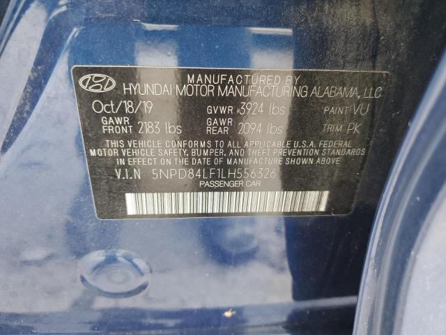 2020 HYUNDAI ELANTRA SE 5NPD84LF1LH556326