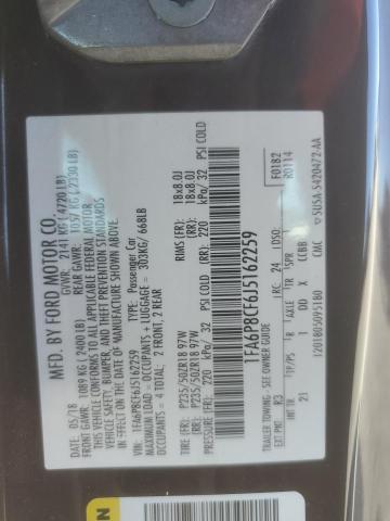 2018 FORD MUSTANG GT 1FA6P8CF6J5162259