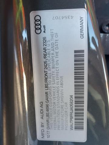 2018 AUDI A3 E-TRON #3284671347