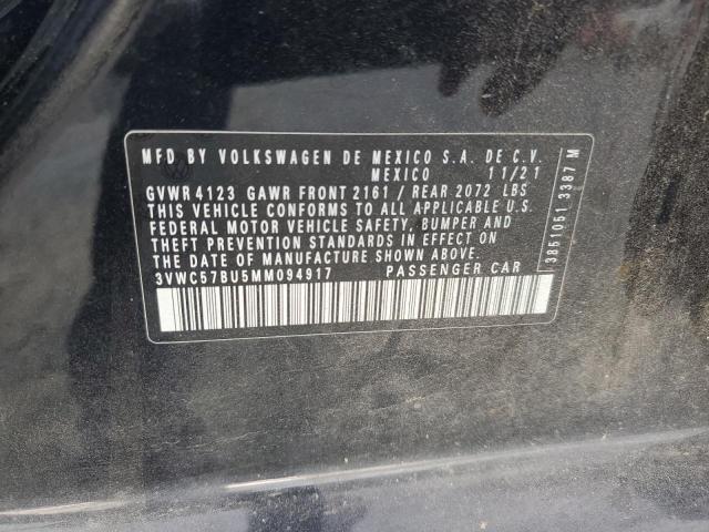 2021 VOLKSWAGEN JETTA S - 3VWC57BU5MM094917