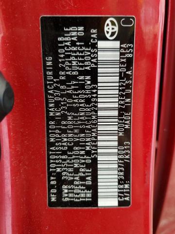 2021 TOYOTA COROLLA LE - 5YFEPMAE6MP229443