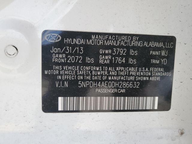 2013 HYUNDAI ELANTRA GL #3285091387