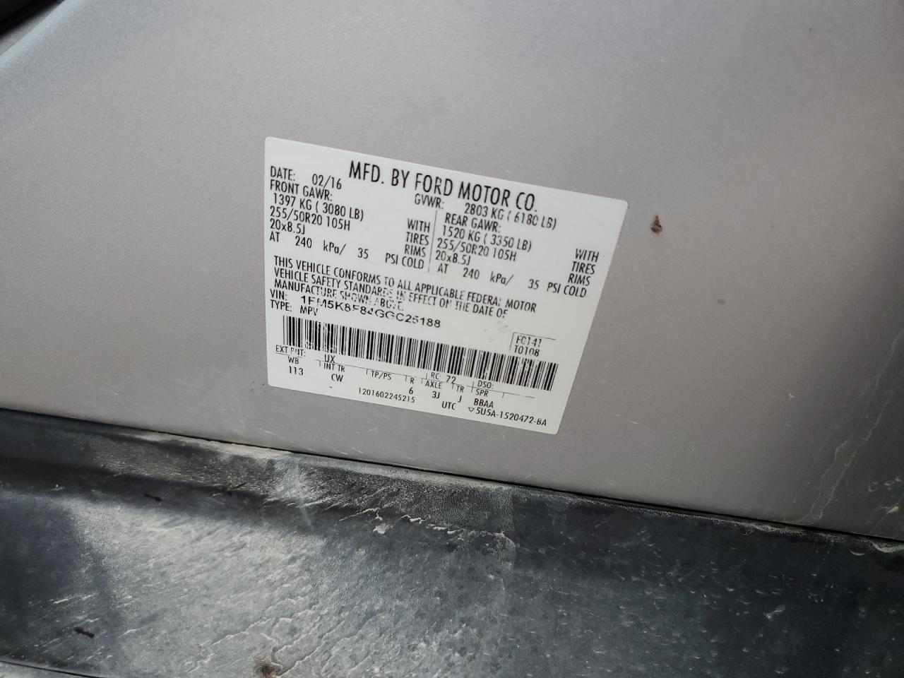 FORD EXPLORER LIMITED