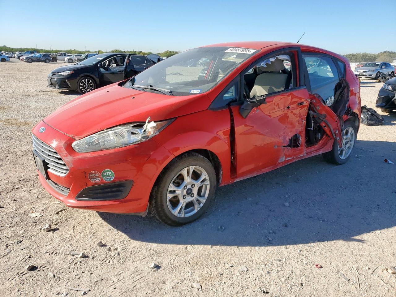Lot #3303613928 2015 FORD FIESTA SE