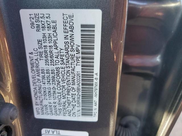 2022 HONDA CR-V EX #3305300330