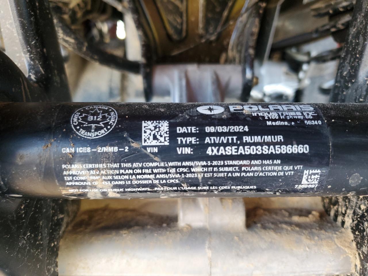 Lot #3291409244 2025 OTHER SPORTSMAN 450 H.O.