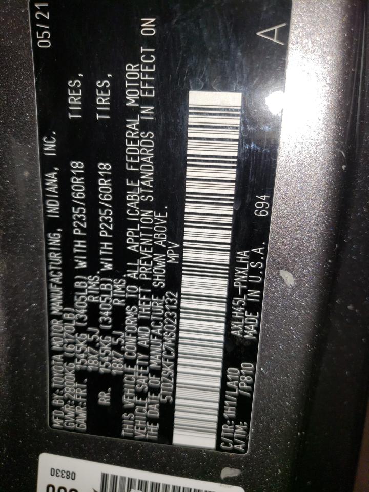 TOYOTA SIENNA LIMITED