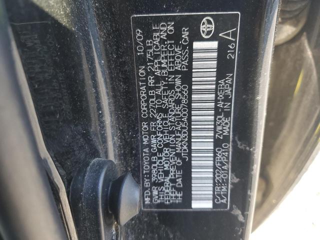 2010 TOYOTA PRIUS - JTDKN3DU5A0078560