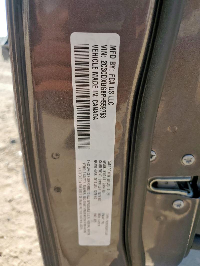 2023 DODGE CHARGER SXT #3290405789