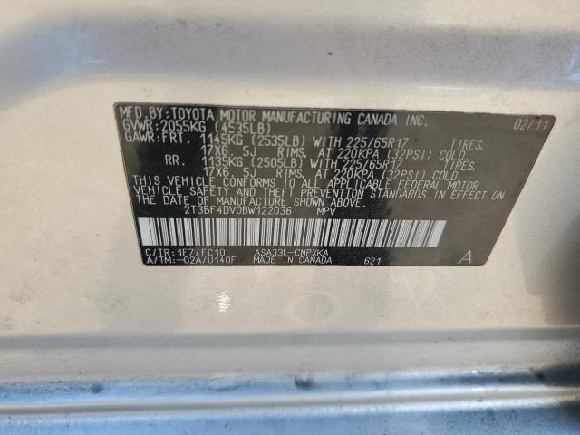 2011 TOYOTA RAV4 #3304546437