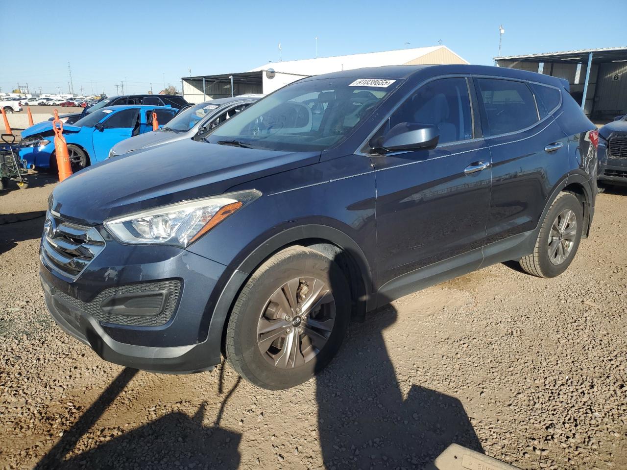 Lot #3282377259 2016 HYUNDAI SANTA FE S
