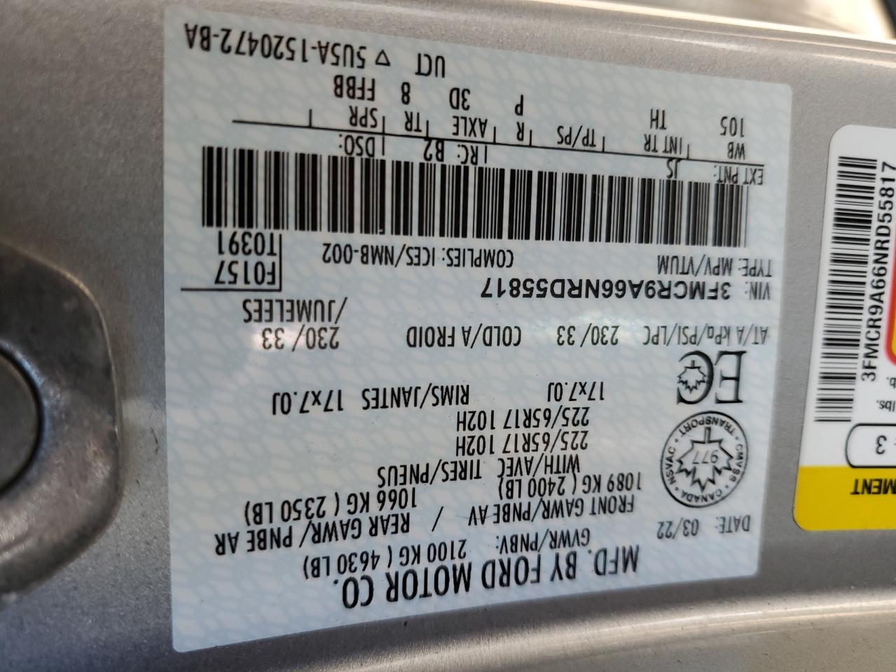 FORD BRONCO SPORT BRONCO SPO