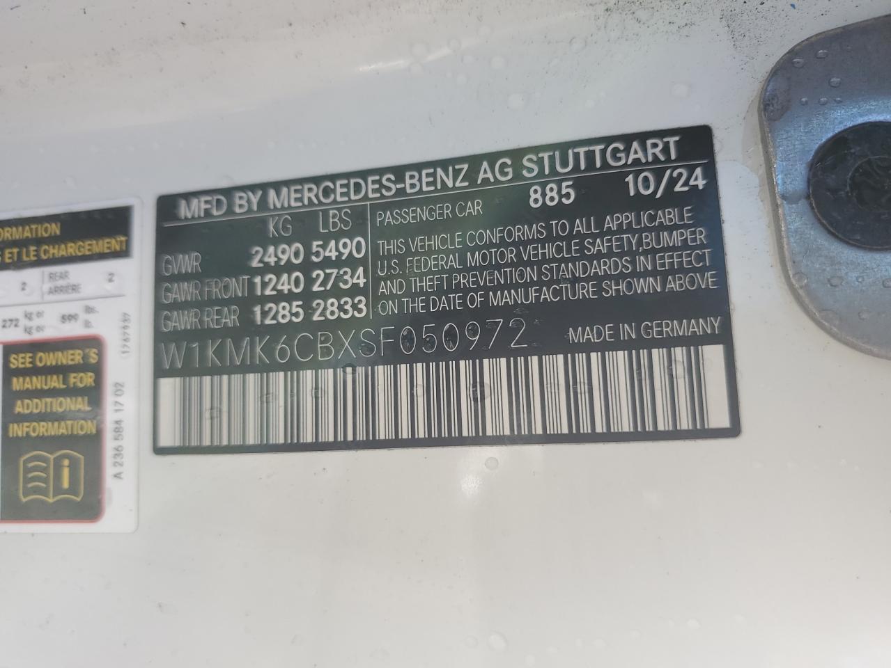 MERCEDES-BENZ CLE-CLASS AMG 53 4MATIC