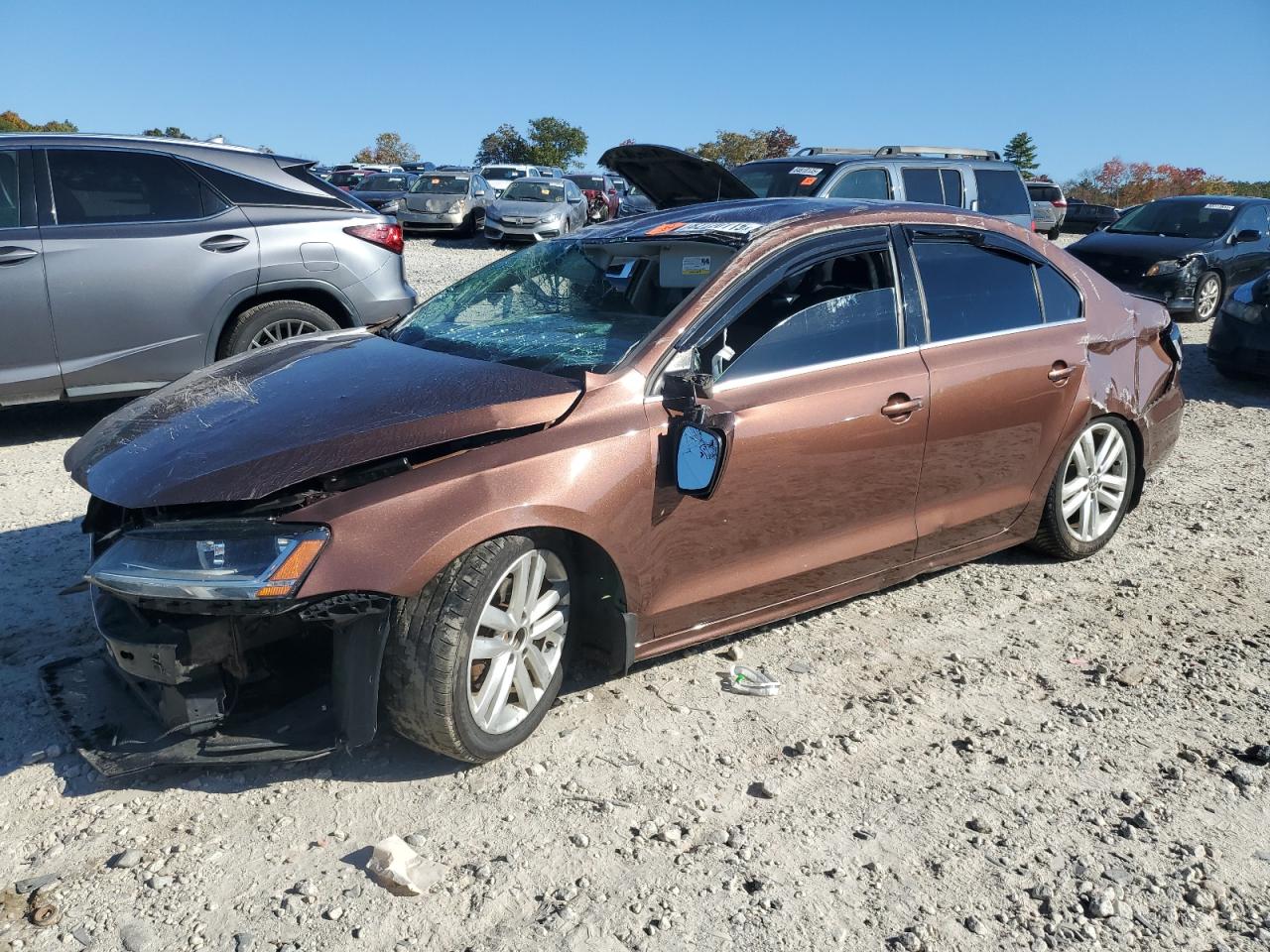 Lot #3290287249 2017 VOLKSWAGEN JETTA S