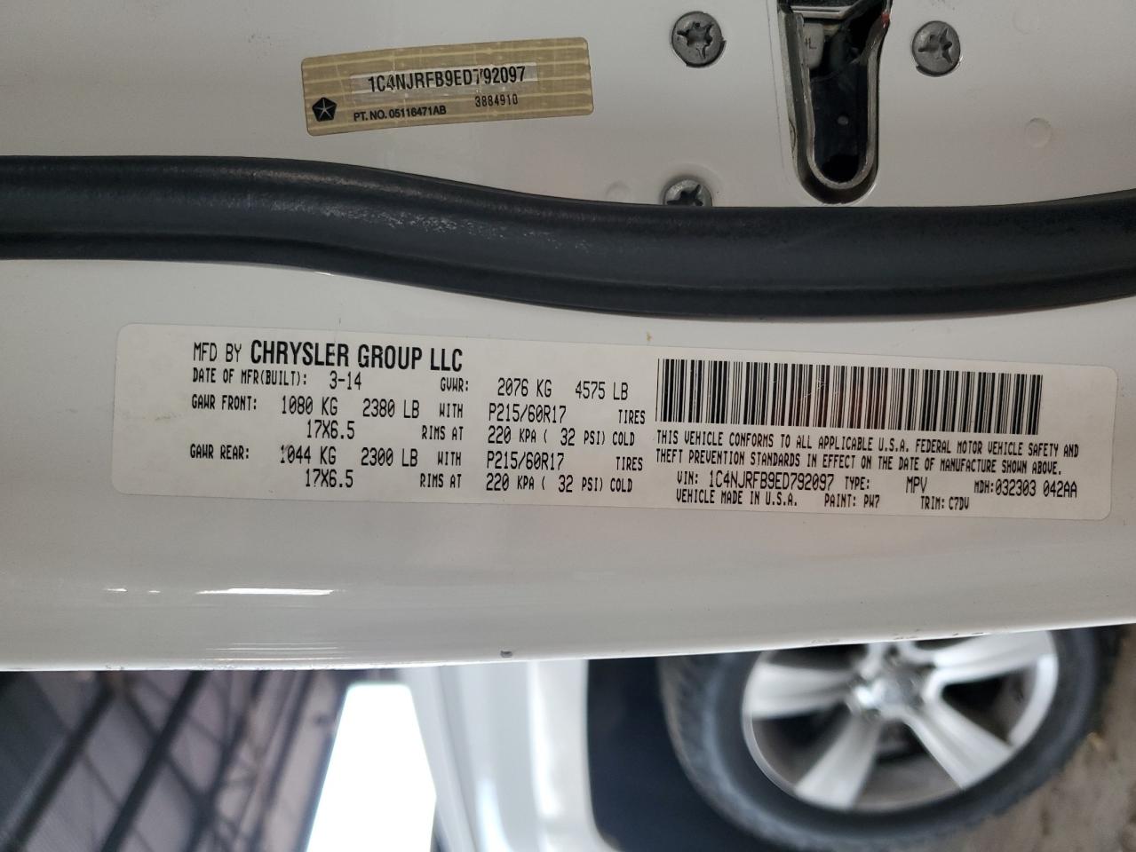 JEEP PATRIOT LATITUDE