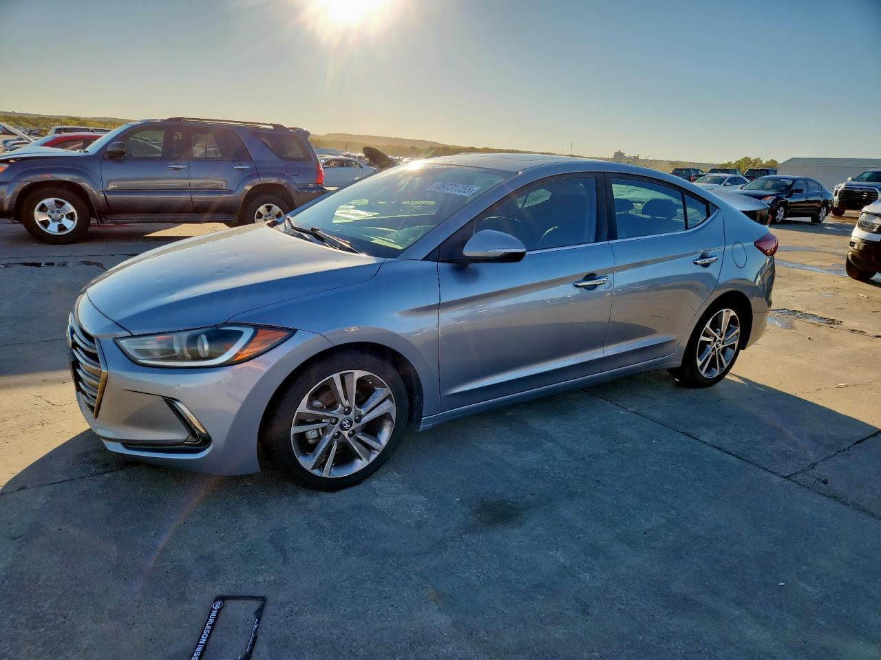 Lot #3276354670 2017 HYUNDAI ELANTRA LI