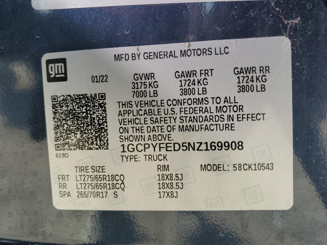 CHEVROLET SILVERADO K1500 LT TRAIL BOSS