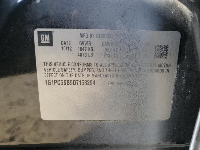 2013 CHEVROLET CRUZE LT - 1G1PC5SB9D7158294