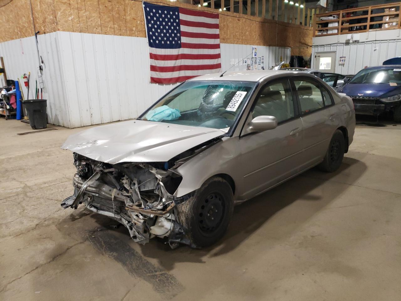 Lot #3282727287 2005 HONDA CIVIC HYBR