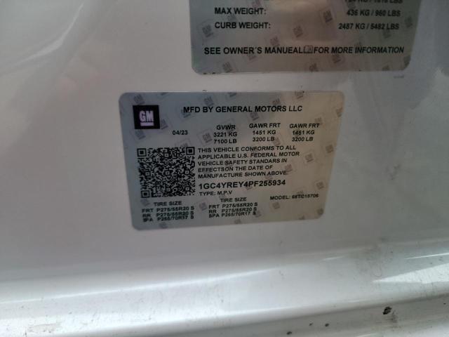 2023 CHEVROLET SILVERADO - 1GC4YREY4PF255934