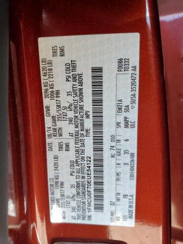 2014 FORD ESCAPE S - 1FMCU0F70EUE54122