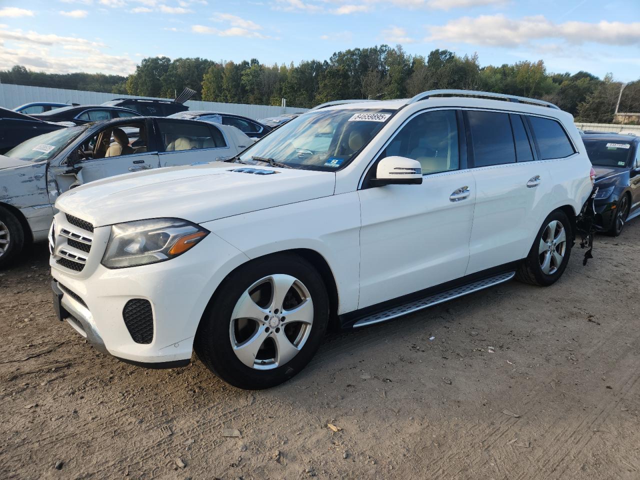 Lot #3304520436 2017 MERCEDES-BENZ GLS 450 4M