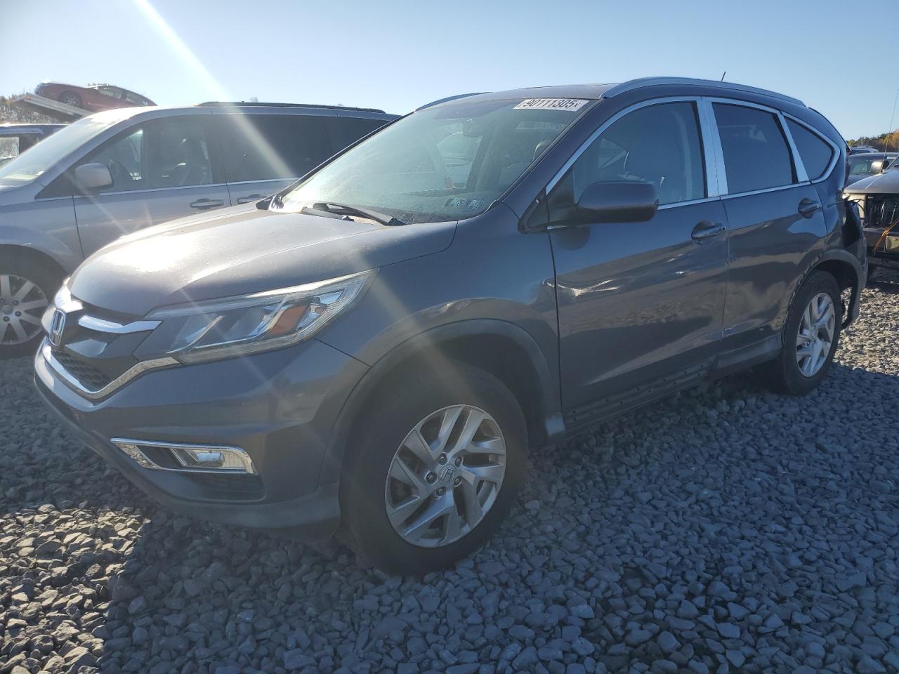 Lot #3274730836 2016 HONDA CR-V EXL