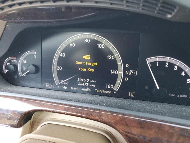 2013 MERCEDES-BENZ S 550 4MAT - WDDNG9EB3DA494280