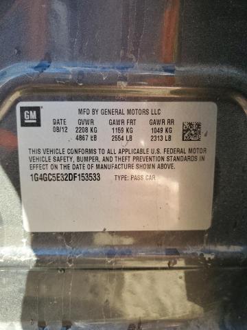 2013 BUICK LACROSSE #3284914929