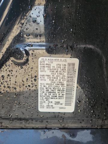 2020 NISSAN ROGUE S #3279001683