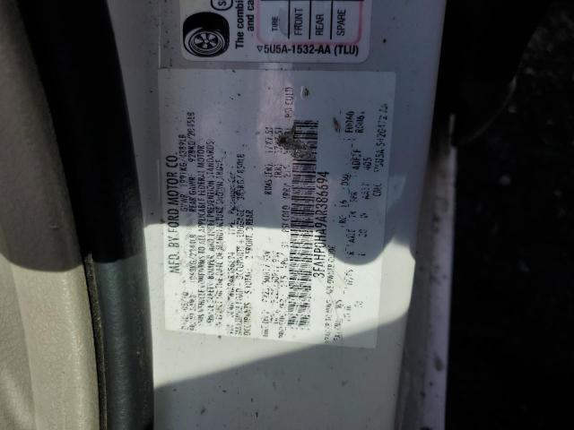 2010 FORD FUSION SE - 3FAHP0HA9AR386694