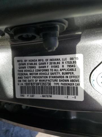 2015 HONDA CIVIC LX 19XFB2F59FE283730