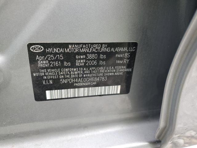 2016 HYUNDAI ELANTRA SE #3284880024