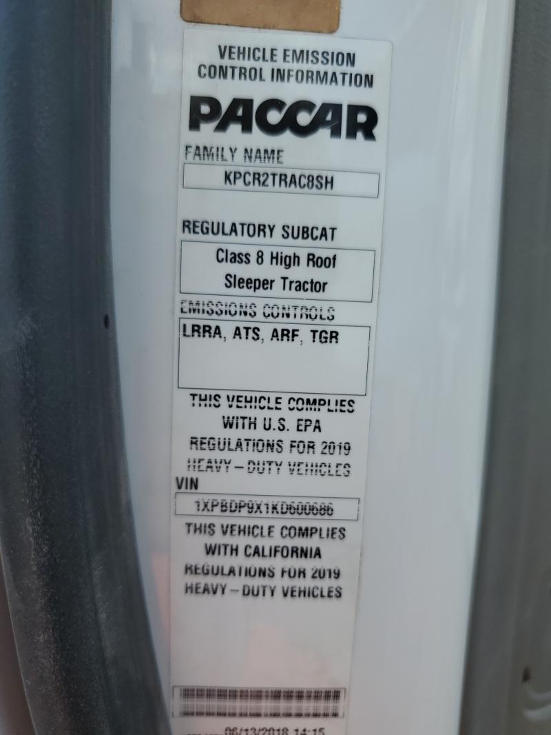 2019 PETERBILT 579 #3304557456