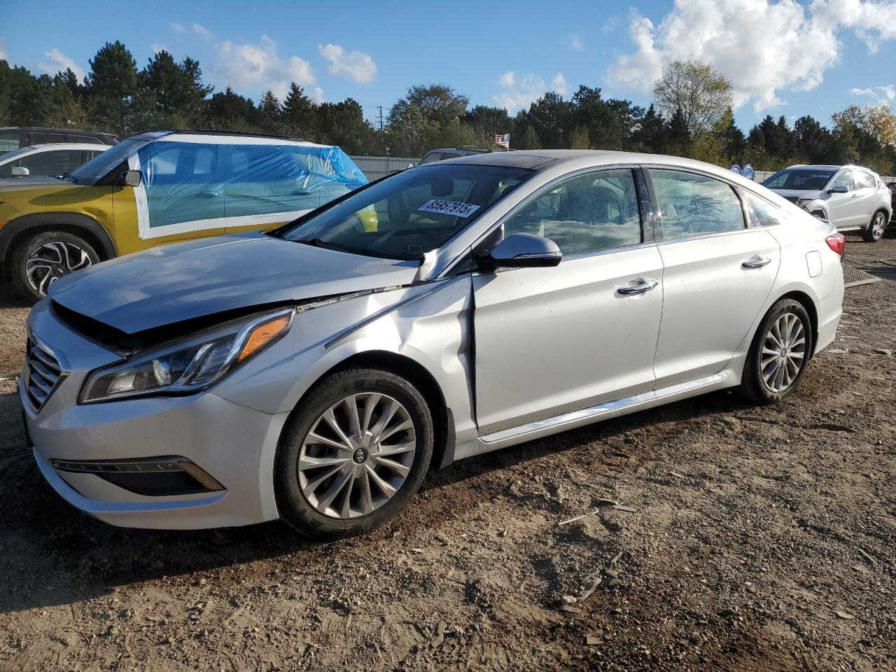 Lot #3285709668 2015 HYUNDAI SONATA SPO