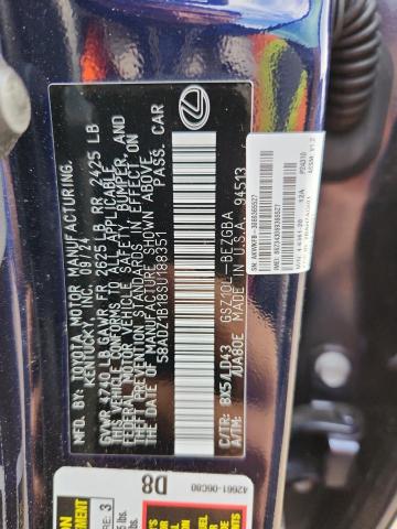 2025 LEXUS ES 350 BAS 58ADZ1B18SU188351